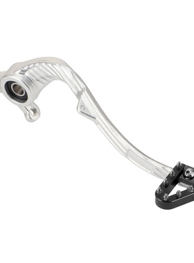 KTM 24款EXC250/300无绳刹车踏板（银白色杆黑头）