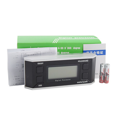 shanwen杉文数显倾角仪 角度仪 水平仪 倾角盒 电子角度尺角度规