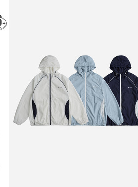 BUILTTOLAST夏季新款透气防晒衣男女情侣户外连帽外套轻薄上衣