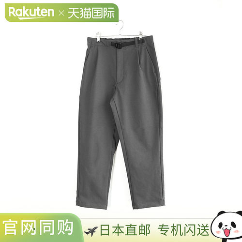日本直邮Goldwin One Tuck锥形弹力裤男女通用长裤/休闲裤纯色简[