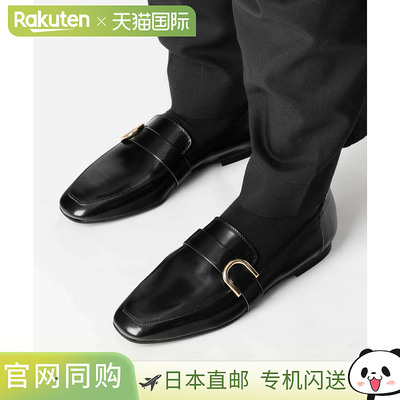 日本直邮Fabio Rusconi 6715 Kent 女士乐福鞋黑色