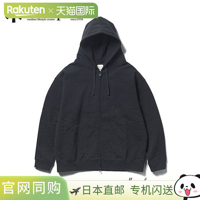 Snow Peak 男女款拉链派克大衣 (SW-25SU402) - 时尚拉链连帽衫，