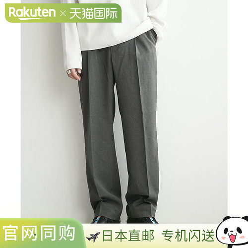 日本直邮Goldwin One Tuck 直筒裤男女通用休闲裤长裤休闲裤[GL75