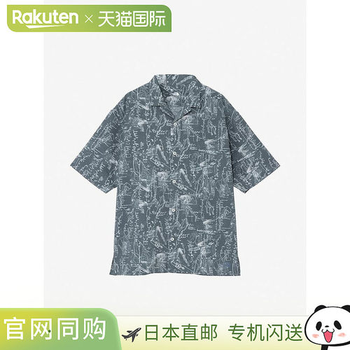 日本直邮The North Face 短袖 Aloha 防撕裂衬衫（男女通用）