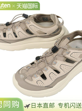 KEEN 男士凉鞋 Double K450 WK450 Plaza 灰褐色/黑色 1030615