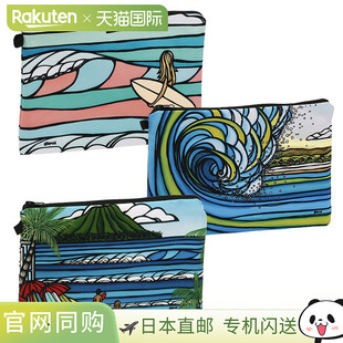 Heather Brown 设计的“BEACH CLUTCHES”印花手拿包/手拿包糖果/