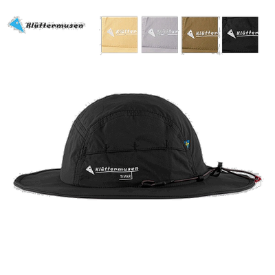 KLATTERMUSEN 攀山鼠Tivar Hat 10184登山帽子户外防晒圆顶软壳露