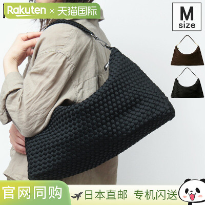 日本直邮NAGHEDI 包袋 女士单肩包Porto 中号半月形包 SN41263LD