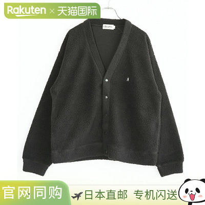 日本直邮Gymphlex V领开衫男士抓绒长袖V领开衫打底衫 [GY-C0477F