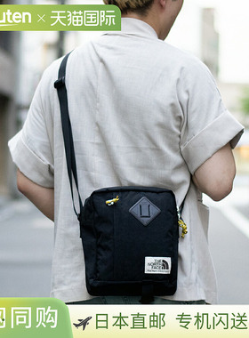 日本直邮THE NORTH FACE北面 男士女士单肩包黑色 BERKELEY CROSS