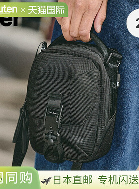 日本直邮Aer Street Sling AER-21075 黑色单肩包备用包收纳袋简