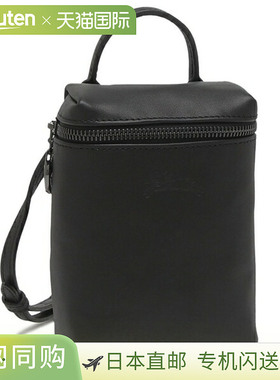 日本直邮Longchamp 斜挎包 单肩包 Pliage Extra Pochette 黑色