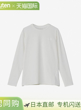 日本直邮THE NORTH FACE 女士长袖速干运动衫NTW82581-OW