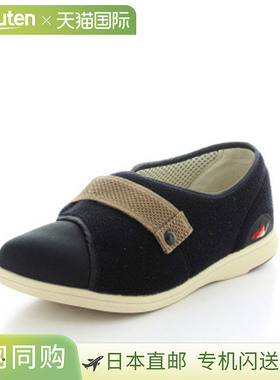 日本直邮Moonstar 鞋 PASTEL405/LR L 黑色 A 适合左脚 MOONSTAR