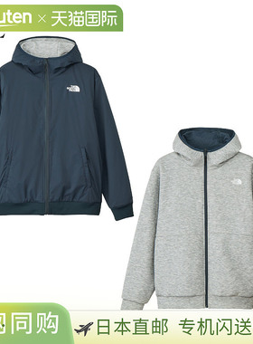 日本直邮THE NORTH FACE 男款双面透气连帽衫 NT62580 2025秋冬款