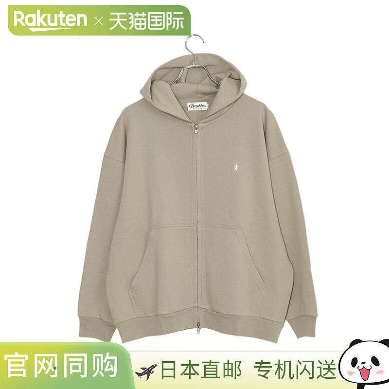 [GY-C0439CFC] Gymphlex ZIP HOODIE 男士上衣 连帽衫 连帽衫 运