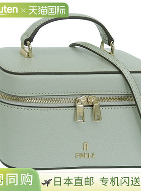 日本直邮FURLA 女士包袋 2WAY 单肩包 手提包 皮革 绿色 FURLA CA