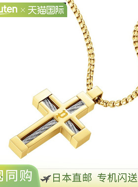 日本直邮Police火焰项链男士款金色GN0005303生日周年纪念日和各