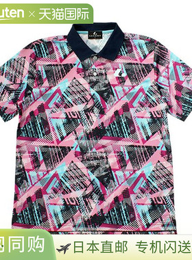日本直邮LUCENT Polo 衫 男女通用比赛衫 粉色短袖上衣 吸汗速干