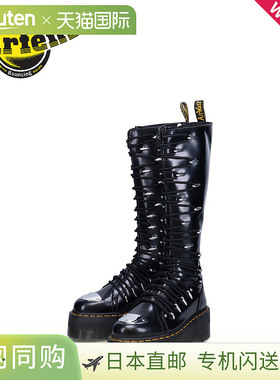 Dr. Martens马丁博士20孔靴，1B60 LTT Max秋冬厚底中长筒骑士靴