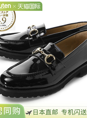 日本直邮PASCUCCI Zoe 3299 Charol Supersoft Nero 黑色乐福鞋