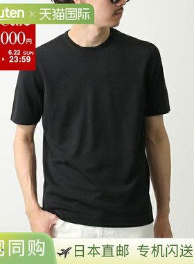 日本直邮GRAN SASSO 针织衫 58138 18120 男士针织毛衣T恤棉质圆