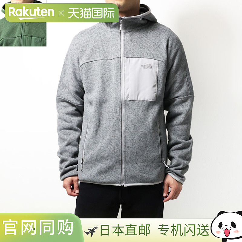 THE NORTH FACE M FRONT RANGE 抓绒连帽衫抓绒夹克大衣外套拉链