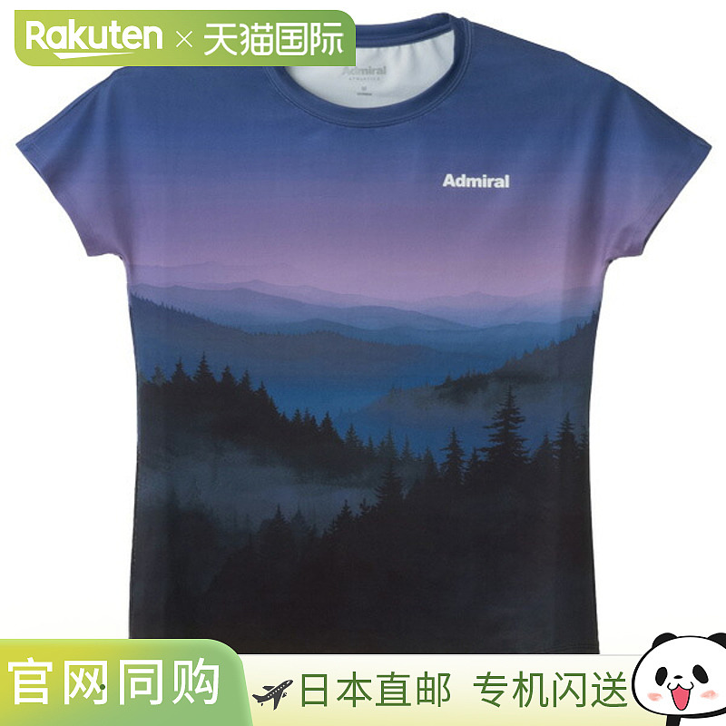 日本直邮Admiral 女士 Landscape DolmanT恤网球服ATLA539