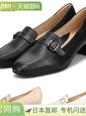 2E宽 Modello 女士系带乐福鞋高跟鞋办公室工作休闲优雅正式轻松