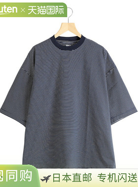 日本直邮is-ness ISNES BALLOON BORDER SHORT SLEEVE T-SHIRT 气