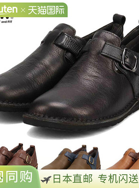 City Golf 女式 3E 宽休闲鞋带外缝线斜楦棕色/卡其色GFL20137