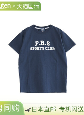 25S-PT15 Pherrow's“PRS SPORTS CLUB”短袖印花T恤男士上衣T恤
