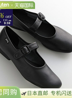 日本直邮CAMPER Casi Myra 高跟鞋 K201629 女款皮革带平底徽标鞋