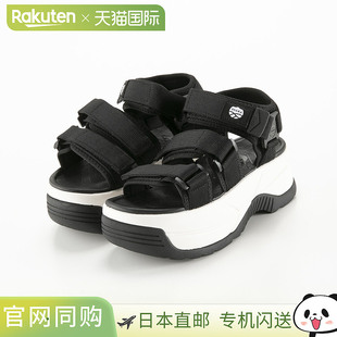 BUNGY 黑 女士凉鞋 Chunky 日本直邮SHAKA Bungy CHUNKY NEO Neo