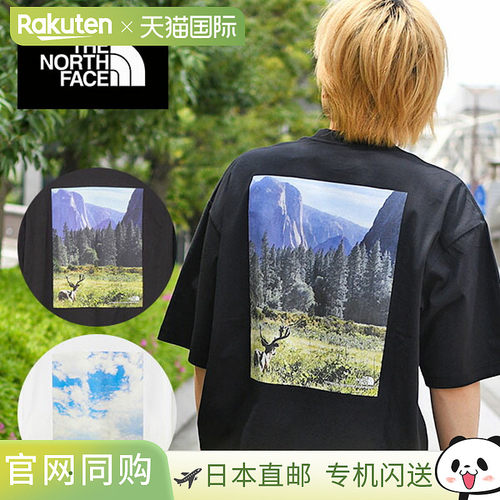 日本直邮The North Face 北面 Yosemite Scenery Tee 短袖T恤 NT3