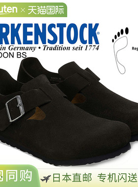 BIRKENSTOCK LONDON BS（常规款）黑色 1028103 黑色绒面革常规款