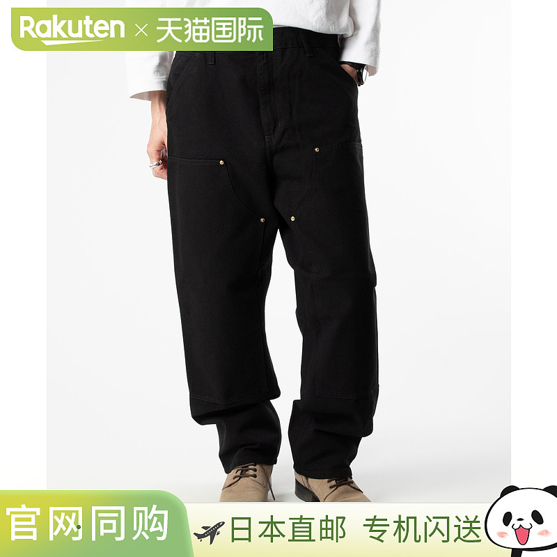 日本直邮Carhartt WIP DOUBLE KNEE PANT I031501 画家裤 宽裤 裤