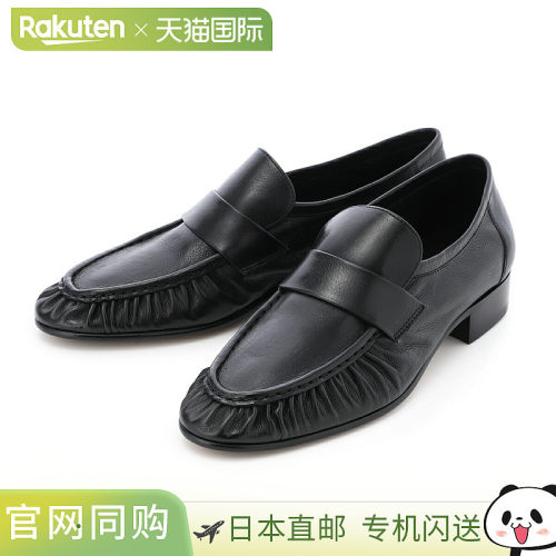 日本直邮THE ROW SOFT LOAFER 女士乐福鞋 f1280 l894 blk 黑色