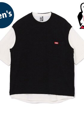 日本直邮CHUMS 男士 Keystone 叠层 T恤 [CH00-1493 SS26] M 码短