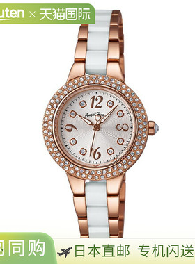 日本直邮Angel Heart桥本环奈 爱 运动 精致陶瓷 粉红金 女士手表