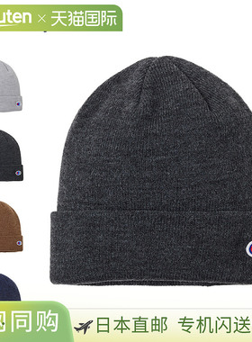 日本直邮Champion C8-C706C BEANIE 冷帽 Logo 男士女士 灰色 炭