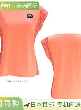 日本直邮Saint Christopher 女士网球/羽毛球服侧边景泰蓝比赛衬S