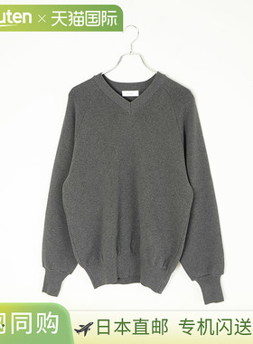 日本直邮SOLAMONAT 女士薄纱针织 V 领套头衫 [SMA-KNIT-VPO]