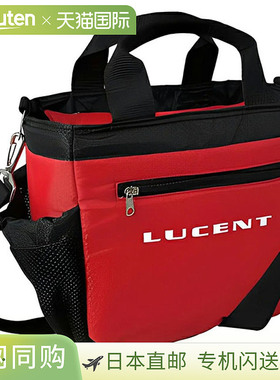 日本直邮LUCENT 包袋冷藏包红色尼龙小物件杂货穿戴配件网球 XLB3