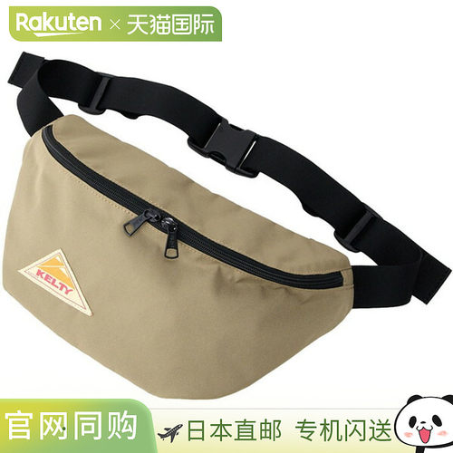 日本直邮KELTY ES SLIM FANNY 户外单肩包 3259270126-TAN