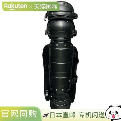 ZETT软式棒球保护器青少年软式棒球和青少年橡胶软式棒球护腿 BLL