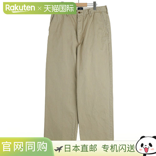 日本直邮REMI RELIEF 休闲裤海军蓝标签50 斜纹棉布 RN30389301AK