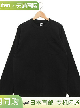 日本直邮LosAngeles Apparel T恤 针织衫 长袖口袋 T恤 男士1810G