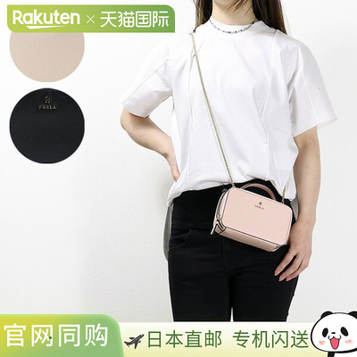 日本直邮 FURLA CAMELIA MINI CROSSBODY 单肩包手提包链条金属皮