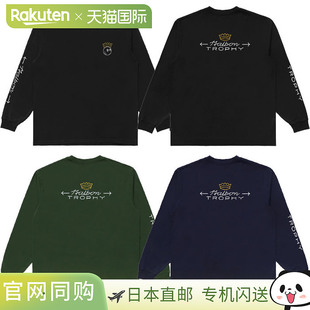日本直邮Malbon Golf 男士 Trophy 长袖T恤M-93982025年秋冬款美